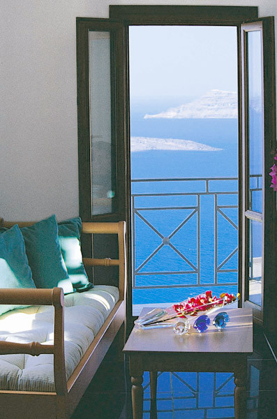 Santorini Island Fira Theoxenia Hotel Crystal Room
