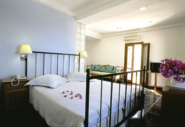 Santorini Island Fira Theoxenia Hotel Room View